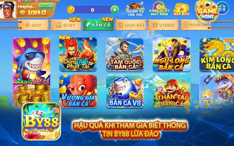 Hậu quả khi tham gia biết Thông Tin By88 lừa đảo